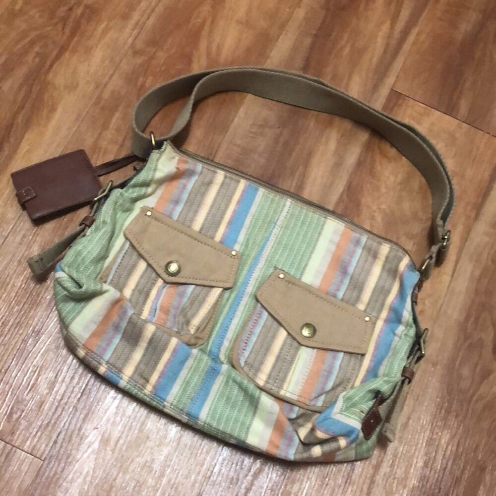 Fossil Multicolored Stripe Purse - image 2